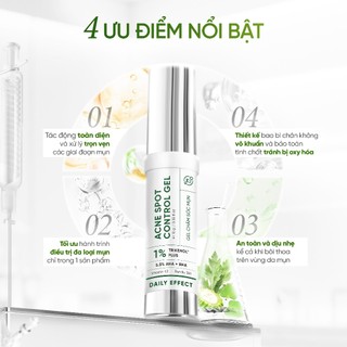 [HÀNG TẶNG] Gel Chấm Mụn - DAILY EFFECT Acne Spot Control Gel (5g)
