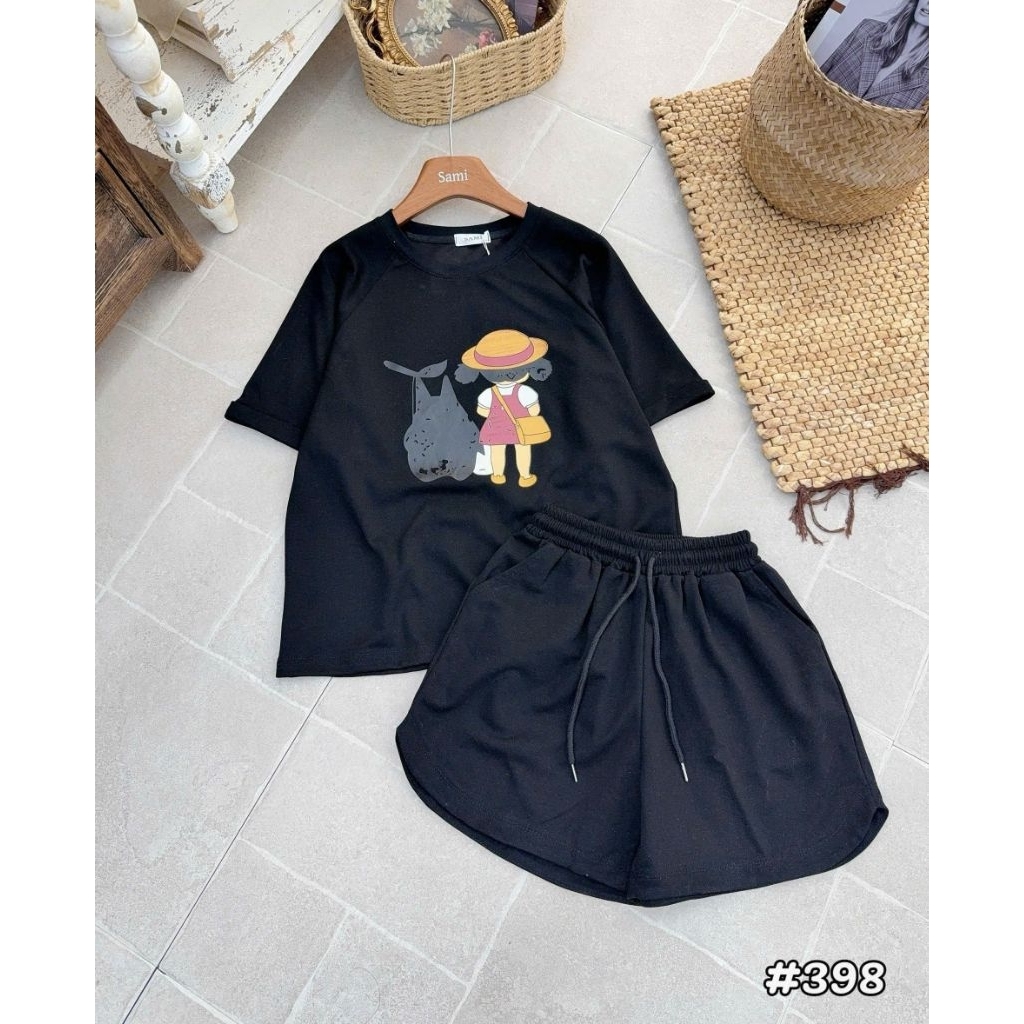 [𝑯𝒂 𝑨𝒏𝒉] Bộ Cộc Phông Cô Gái QCL1: 50-58kg
