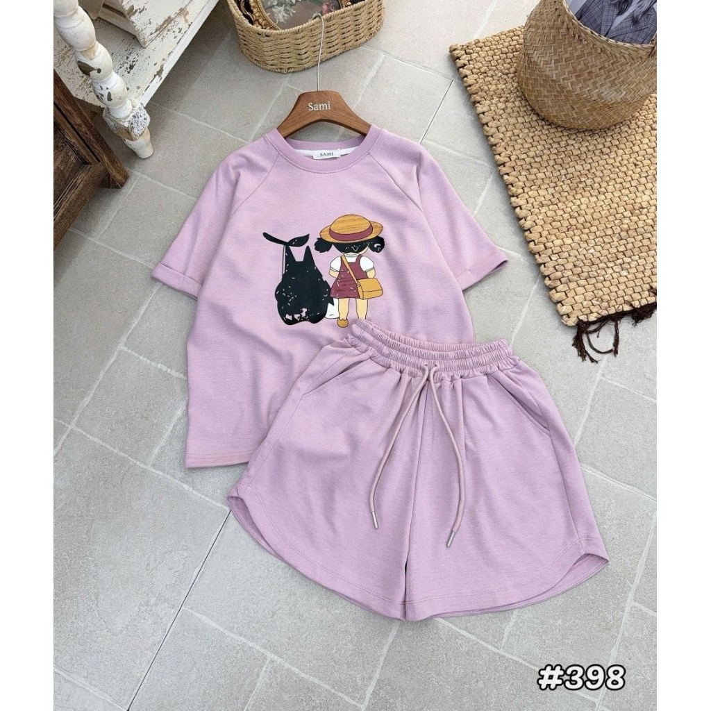 [𝑯𝒂 𝑨𝒏𝒉] Bộ Cộc Phông Cô Gái QCL1: 50-58kg