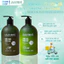 Combo Dầu Gội - Xả Hữu Cơ LALAHOME 500ml, Hương Trà Xanh, Ngăn Ngừa Gàu, Rụng, Tóc Chắc Khỏe