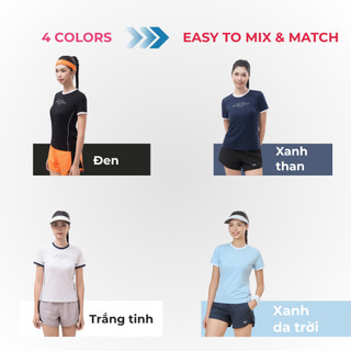 Áo Thể Thao Nữ Velosar RTS-20091 Đa Năng Thoải Mái, Thấm Hút, Nhanh Khô