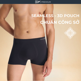 Quần lót nam trunk Seamless 3D Pouch Business  thoáng khí điều hòa nhiệt ONOFF-18UO26A664