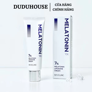 Kem Dưỡng Maxclinic 7% Melatonin Liposome Cream RX Phục Hồi, Sáng Da 50ml Duduhouse