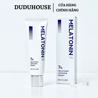 Kem Dưỡng Maxclinic 7% Melatonin Liposome Cream RX Phục Hồi, Sáng Da 50ml Duduhouse