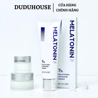 Kem Dưỡng Maxclinic 7% Melatonin Liposome Cream RX Phục Hồi, Sáng Da 50ml Duduhouse