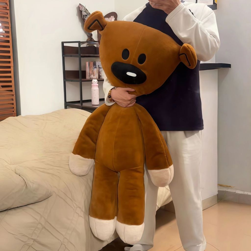 Gấu Bông Mr Bean Khổng Lồ Cao Cấp, Thù Nhồi Bông Gấu Ôm Teddy Mr Bean Siêu To Mềm Mịn Làm Quà Tặng Cho Bạn Gái/Trai