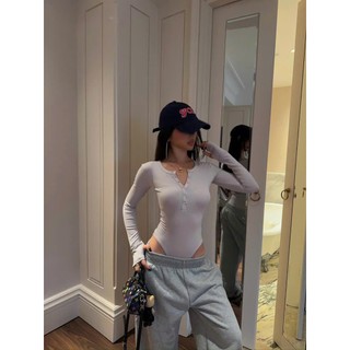 Bodysuit ôm Button Fit M500