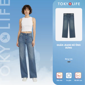 Quần Jeans nữ mềm mại co giãn thiết kế thời trang TOKYOLIFE 40004893
