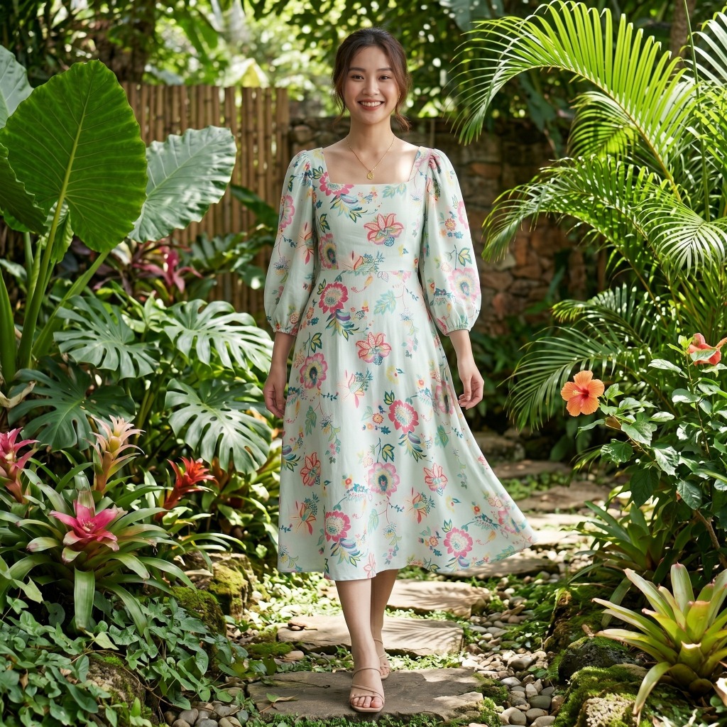 VẢI LANH / TÔN - MAY ÁO, VÁY, BỘ...