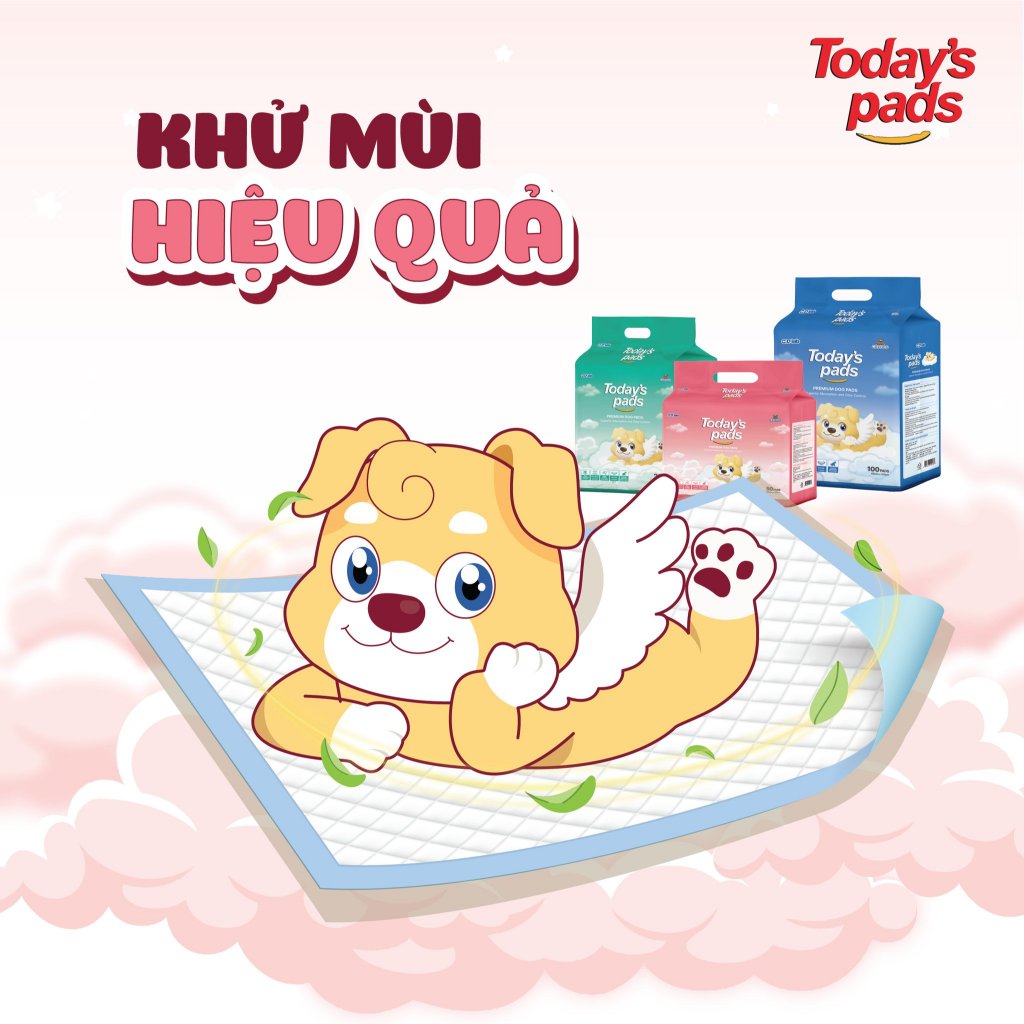 (MUA NHIỀU GIẢM GIÁ) Miếng lót vệ sinh cho chó PURMI PAD 50 miếng 40cm x 50cm