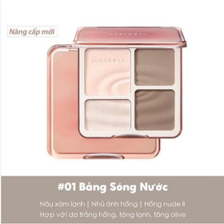 JUDYDOLL Bảng phấn bắt sáng và tạo khối Tự nhiên Lâu trôi Chống nước 9g - Cosme