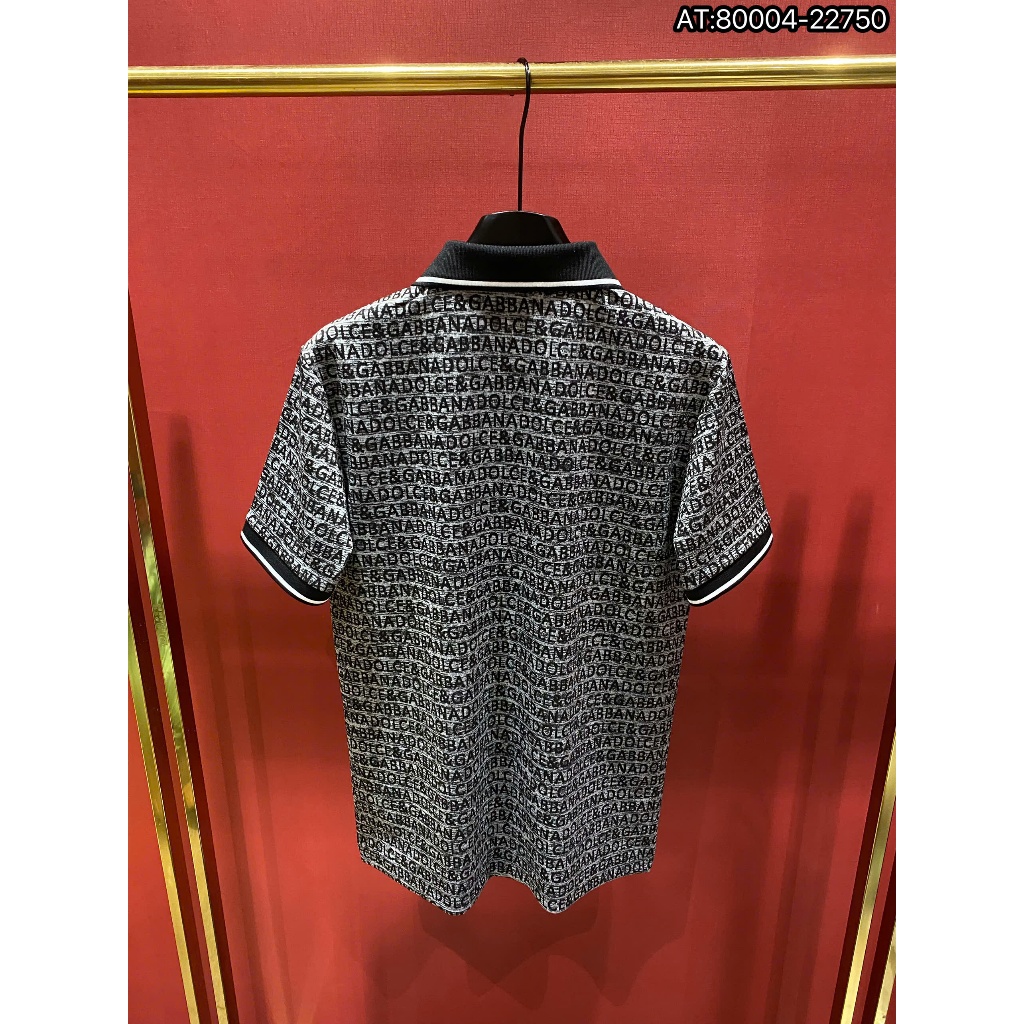 ÁO polo nam SC cổ tròn họa tiết tay ngắn phong cách trẻ trung chuẩn from