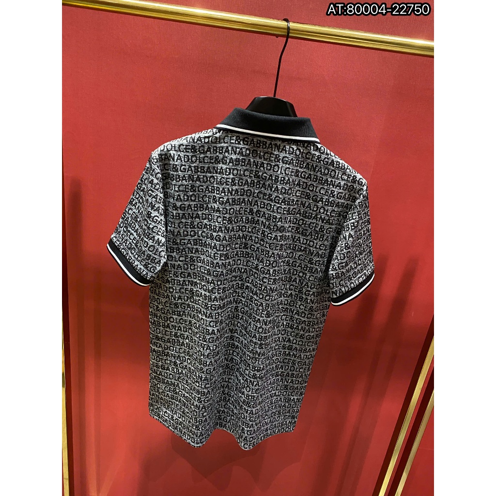 ÁO polo nam SC cổ tròn họa tiết tay ngắn phong cách trẻ trung chuẩn from