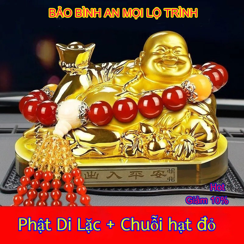 Móc Treo Xe Phật Di Lặc Phong Thủy, Tài Lộc Vượng Lên, Bảo Bình An Ra Vào, Trang Trí Xe Ô Tô【MUA 2 GIẢM 40%】