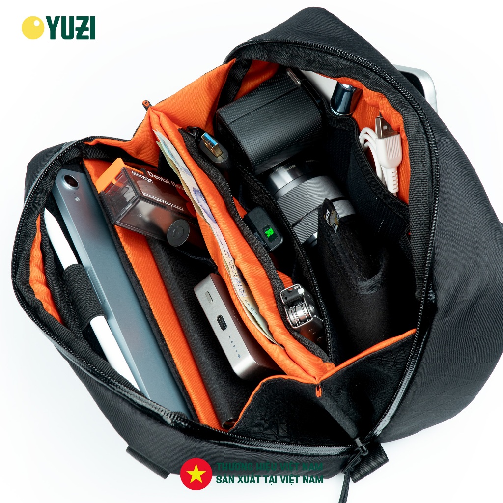 Túi đựng đồ Công Nghệ YUZI OMNITECH 3.5L - Vải YUGRID™ Ripstop Cao Cấp, Kháng nước, Nhiều ngăn | BigBuy360 - bigbuy360.vn