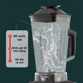TIXX Máy Xay Sinh Tố Đa Năng Xay Đá Viên 1000W điều chỉnh nhiều cấp độ Máy Xay Đa Năng