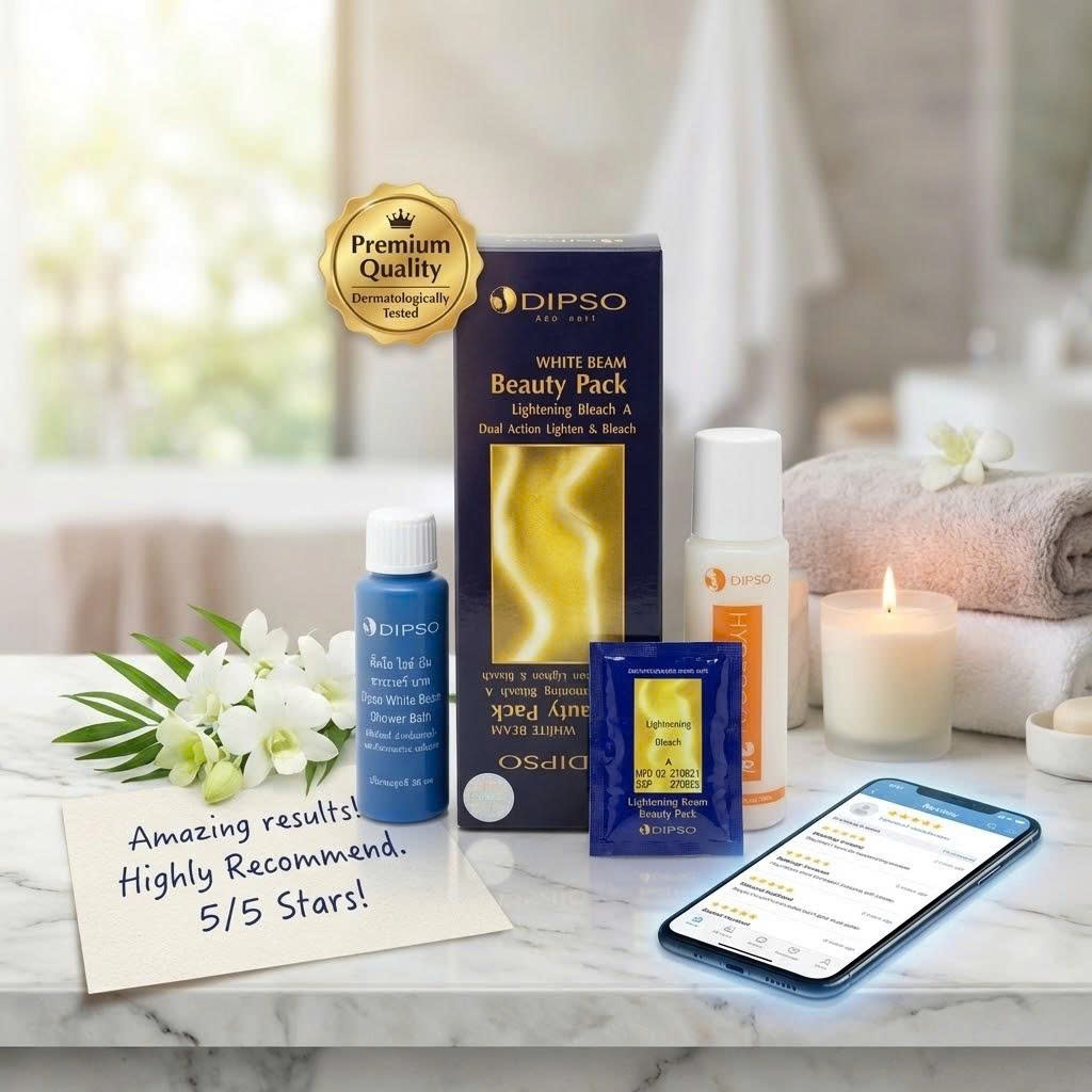 [ BÁN CHẠY ] Kem Tắm Sáng Da Thiên Nhiên DIPSO Hàng Thái Lan Chính Hãng (90ml)