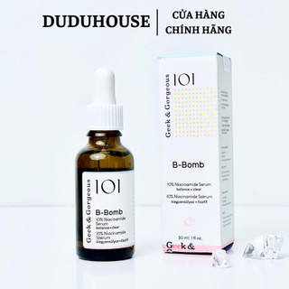 Tinh Chất Geek&Gorgeous B-Bomb 10% Niacinamide Kiềm Dầu, Hỗ Trợ Kháng Viêm, Cải Thiện Mụn 30ml
