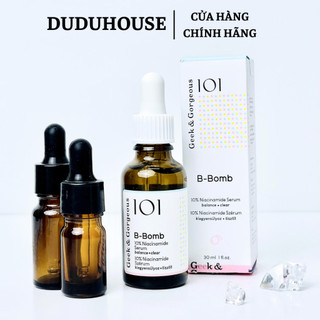 Tinh Chất Geek&Gorgeous B-Bomb 10% Niacinamide Kiềm Dầu, Hỗ Trợ Kháng Viêm, Cải Thiện Mụn 30ml