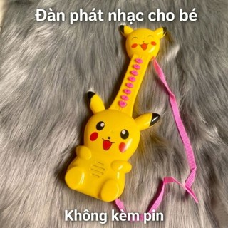 Đàn phát nhạc hình thú, đồ chơi âm thanh cho bé, kích thích giác quan,không kèm pin
