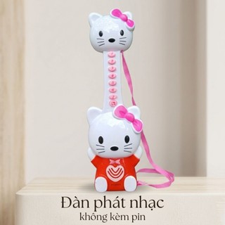 Đàn phát nhạc hình thú, đồ chơi âm thanh cho bé, kích thích giác quan,không kèm pin