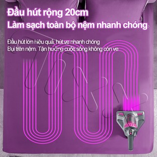 TIXX Máy hút bụi cầm tay 100W công suất pin 1500m Ah máy hút bụi giường nệm Bảo hành 1 năm