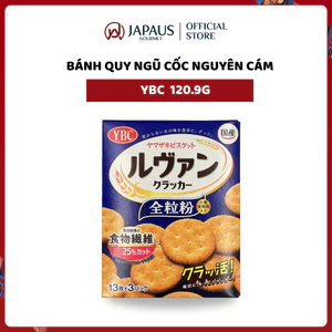 Bánh Quy Ngũ Cốc Nguyên Cám Nhật Bản YBC 120.9g JAPAUS GOURMET