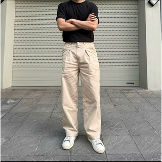 QUẦN ỐNG XUÔNG - STRAIGHT KAKI PANTS- HIDDEN ESSENTIAL