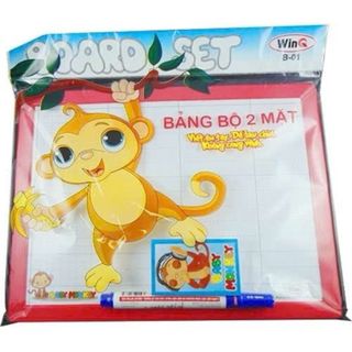LEAFBOOK Bảng Bộ Nhỏ học sinh 2 mặt WinQ B-01