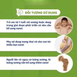[CHÍNH HÃNG] Canxi Hữu Cơ Cho Bé Calcium FITOLABS, giúp phát triển chiều cao - Hộp 20 ống, 10ml/ống