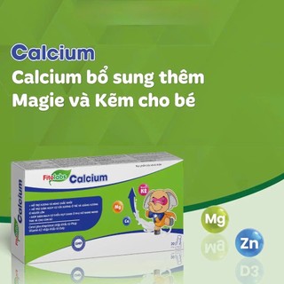 [CHÍNH HÃNG] Canxi Hữu Cơ Cho Bé Calcium FITOLABS, giúp phát triển chiều cao - Hộp 20 ống, 10ml/ống