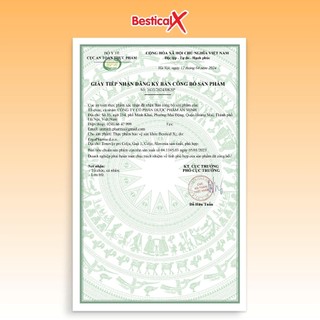 Canxi Bestical X (60 viên) - Bổ sung canxi, d3, mk7 hỗ trợ xương răng chắc khỏe, phát triển chiều cao cho trẻ
