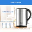 Ấm đun nước siêu tốc Philips HD9316, bình đun giữ nhiệt công suất 1800W, dung tích 1,7L - Hàng chính hãng