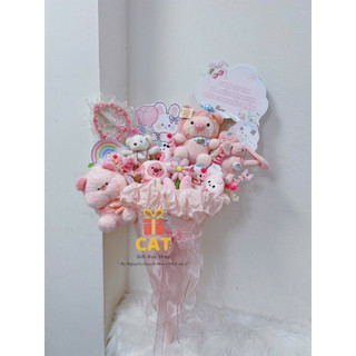 Ốc Quế Full size Gấu Dễ Thương , Bó Hoa Gấu Bông Quà Tặng Sinh Nhật, Tỏ Tình, Quà Tặng Bạn Gái Dễ Thương