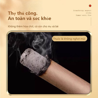 Nhang Ngải Cứu Xông Hơi - Đuổi Muỗi, An Toàn Cho Gia Đình, Thơm Tự Nhiên Lâu Tàn