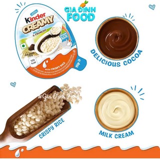 Socola trứng Kinder Creamy Cốm Gạo 19g