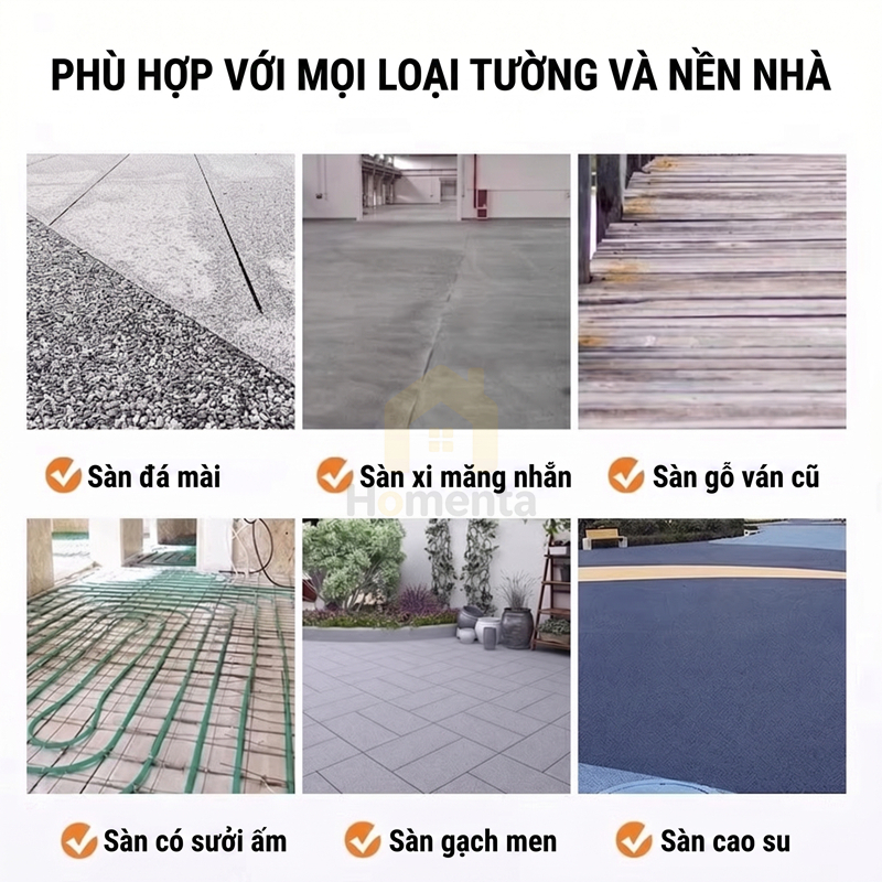 Combo 40 Miếng Sàn Nhựa Tự Dán 3.6m² - Chống Trượt, Ấm Chân, Bền 5 Năm, Kích Thước 30x30cm, Độ Dày 1.5mm