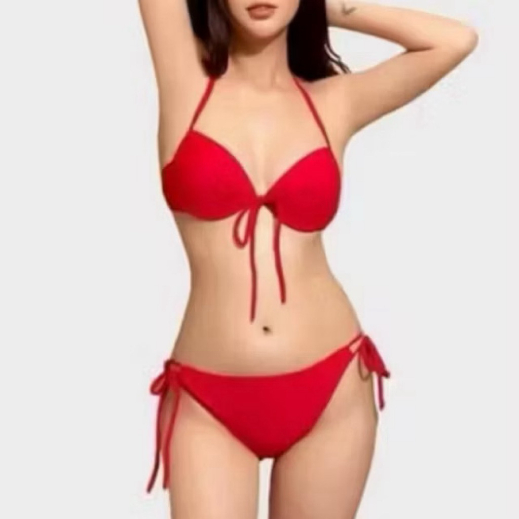 BIKINI DTD 2 mảnh gọng nâng ngực ,quần ship luồn dây tôn dáng