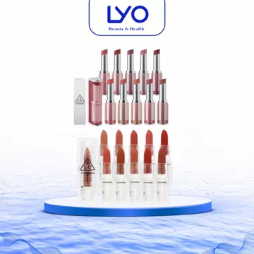 Son Thỏi Mịn Lỳ 3CE Soft / Blur Matte Lipstick Vỏ Trong Suốt