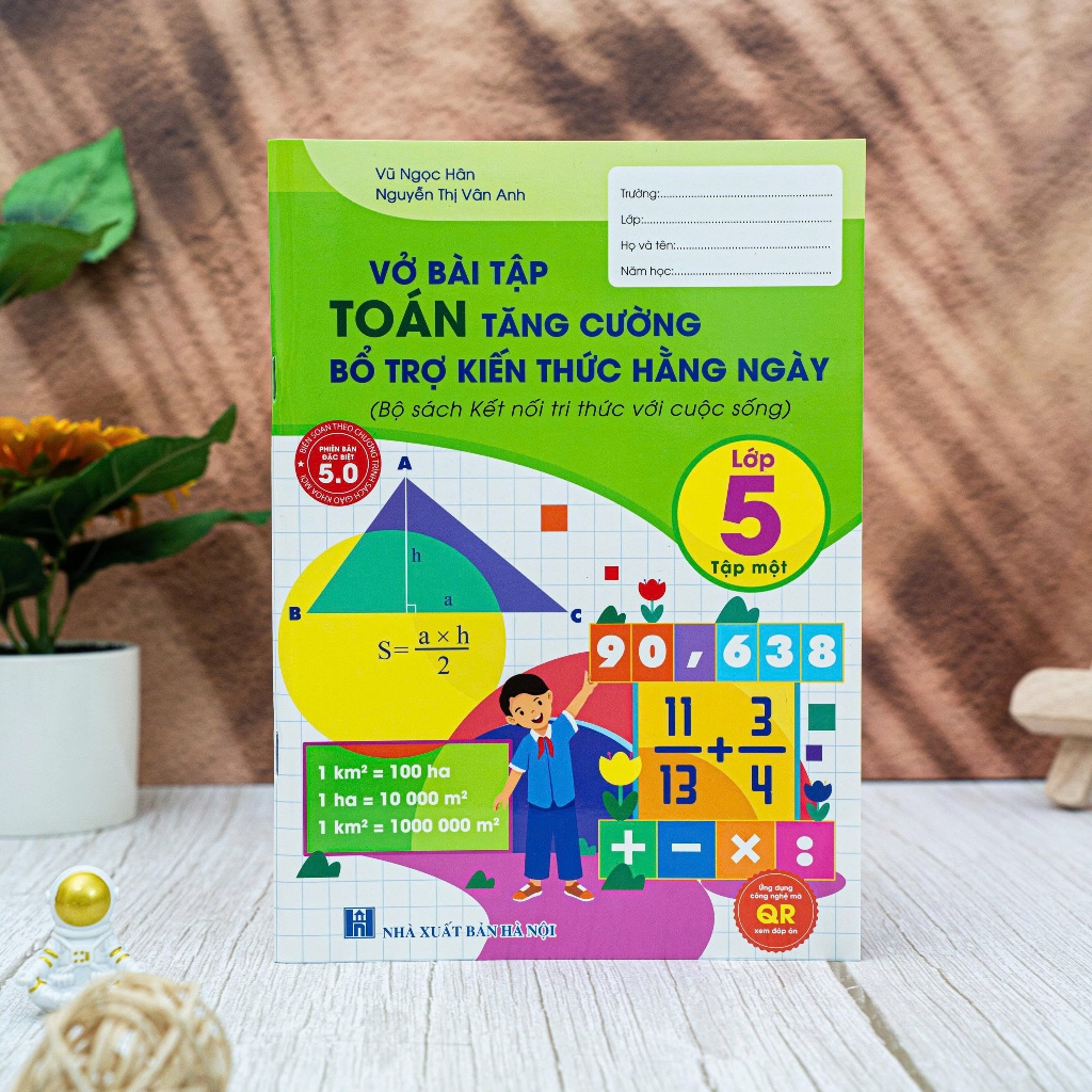 Sách - H An Phúc - Vở Bài tập Toán Tăng Cường lớp 5 tập 1 (Bộ sách kết nối tri thưc)