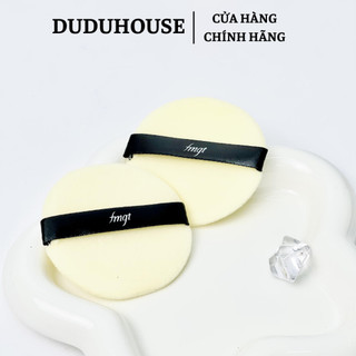 Bông Tán phấn phủ phấn nền mút tròn dày dụng cụ trang điểm NoBrand