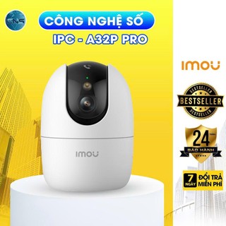 Camera IP Wifi quay quét 3MP IMOU IPC-A32P-PRO (3MP) Có Màu Ban Đêm | Bảo Hành Chính Hãng 2 Năm
