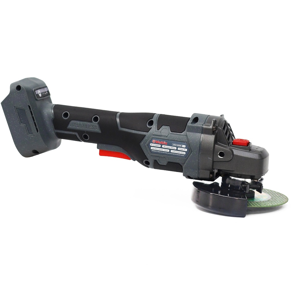 [Combo máy + Pin+ Sạc] Thân Máy Mài WF-AG7600XCP, Workfix Máy Mài Đầu Trục M10 WF-AG7600XCP