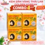 Combo 4 Hộp Kem Sâm Vàng Thái Lan Hàng Nội Địa Chất Kem Xưa Mềm Mịn Thơm Hỗ Trợ Làm Sáng Da Đều Màu