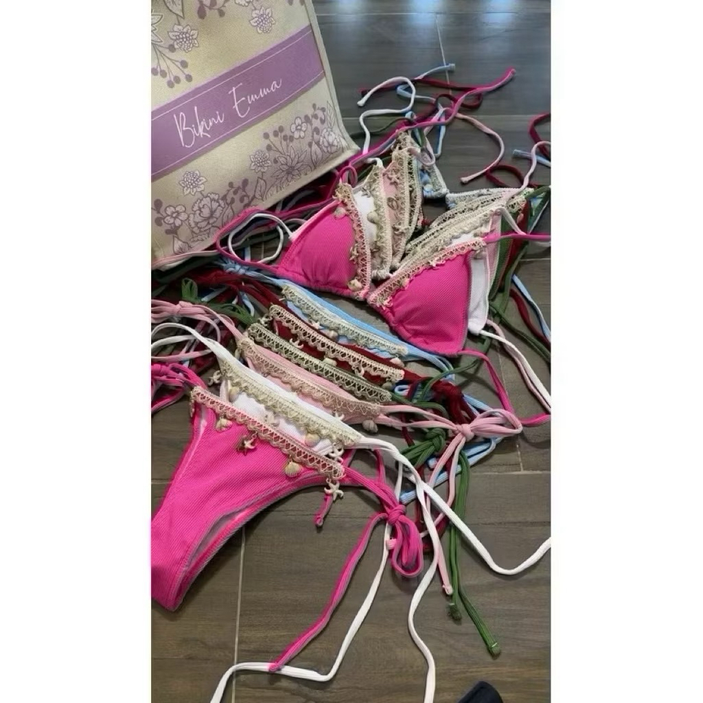 Bikini DTD 2 mảnh sexxy phụ kiện sò kèm theo( hàng sẳn HCM có ship hoả tốc)