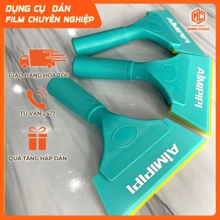 Gạt nước dán phim cách nhiệt, phim dán tường, đề can, vệ sinh ô tô chuyên dụng, lưỡi cao su cán ngắn