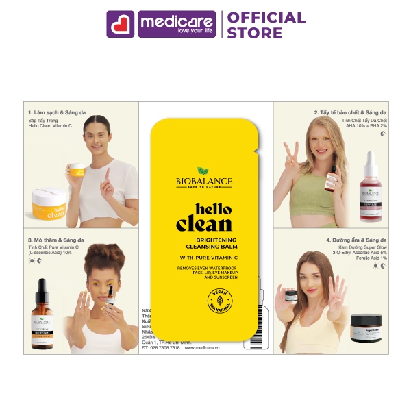 [HÀNG TẶNG KHÔNG BÁN] Serum & Kem dưỡng Biobalance mini 1.5ml