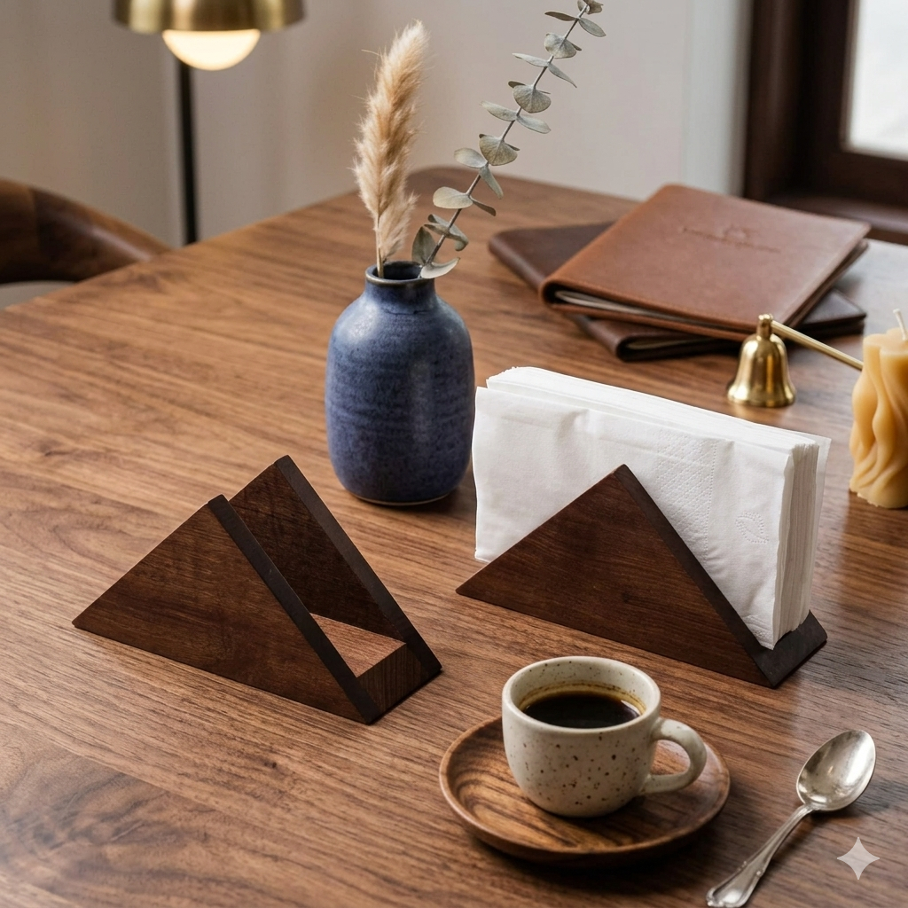 Hộp Đựng Giấy Ăn Gỗ Tự Nhiên Cao Cấp - Kệ Khăn Giấy Để Bàn Decor Thanh Lịch Nhiều Kiểu Dáng - Xuyên Mộc Decor