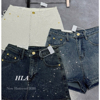 QCL1 60151 Quần sooc jeans đính đá bling bling siêu hot đẹp đỉnh