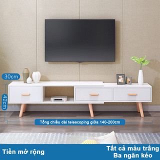 Tủ TV có thể thu vào 200cm, Tủ TV bằng gỗ rắn